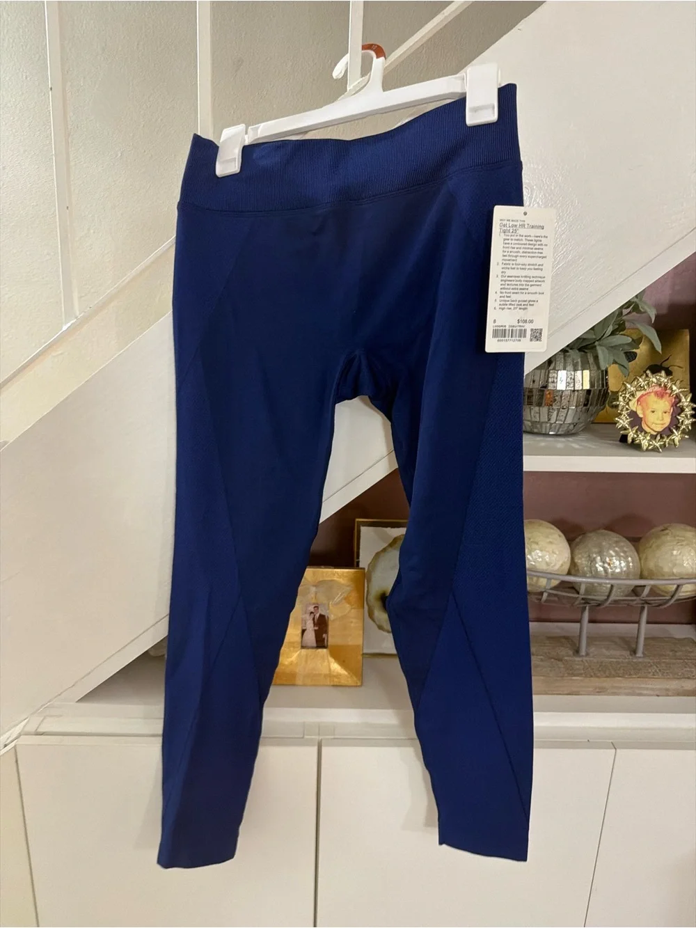 Lululemon Get Low Navy Leggings